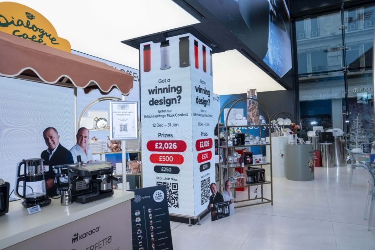 Karaca Marks the Festive Season with a Limited-Time Pop-Up at Future Stores, Oxford Street